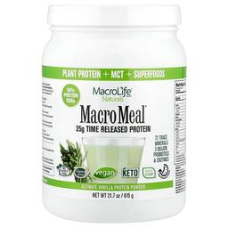 Macrolife Naturals Macro Meal Ultimate Protein Powder Vanilla 21 7 Oz 615 G