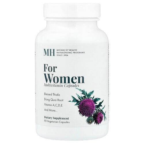 Michael S Health For Women Multivitamin 90 Vegetarian Capsules