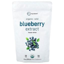 Micro Ingredients Organic Blueberry Extract Freeze Dried 10 Oz 283 G