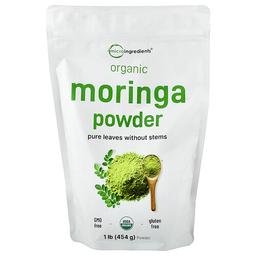 Micro Ingredients Organic Moringa Powder 1 Lb 454 G