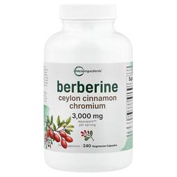 Micro Ingredients Berberine 240 Vegetarian Capsules
