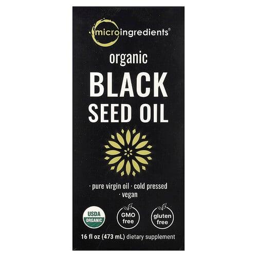 Micro Ingredients Organic Black Seed Oil 16 Fl Oz 473 Ml