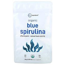 Micro Ingredients Organic Blue Spirulina 1 05 Oz 30 G
