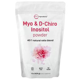 Micro Ingredients Myo D Chiro Inositol Powder 1 Lb 454 G