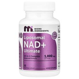Micro Ingredients Liposomal Nad Ultimate 60 Vegetarian Capsules
