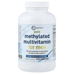 Micro Ingredients Pure Methylated Multivitamin For Men 240 Capsules