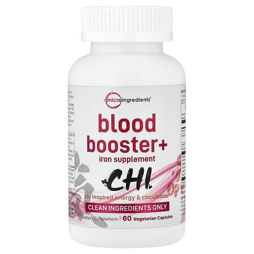 Micro Ingredients Blood Booster 60 Vegetarian Capsules