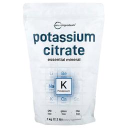 Micro Ingredients Potassium Citrate 2 2 Lb 1 Kg