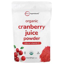Micro Ingredients Organic Cranberry Juice Powder 8 Oz 227 G