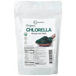 Micro Ingredients Organic Chlorella Broken Cell Wall 10 Oz 283 G