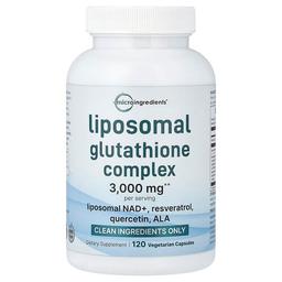 Micro Ingredients Liposomal Glutathione Complex 120 Vegetarian Capsules