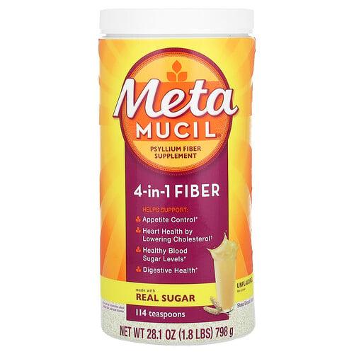 Metamucil 4 In 1 Fiber Unflavored 28 1 Oz 798 G