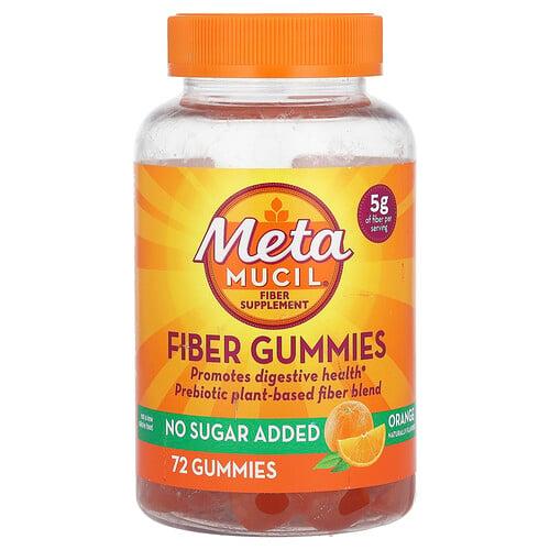 Metamucil Fiber Gummies Orange 72 Gummies