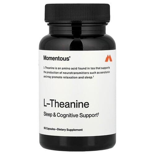 Momentous L Theanine 60 Capsules 200 Mg Per Capsule