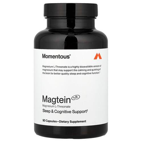 Momentous Magtein 90 Capsules 48 Mg Per Capsule