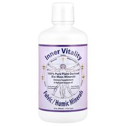 Morningstar Minerals Inner Vitality Fulvic Humic Minerals 32 Oz 946 Ml