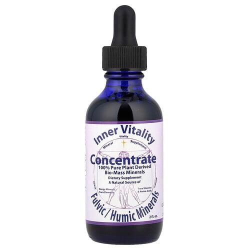 Morningstar Minerals Inner Vitality Concentrate Fulvic Humic Minerals 2 Fl Oz