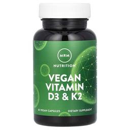 Mrm Nutrition Vegan Vitamin D3 K2 60 Vegan Capsules