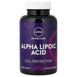 Mrm Nutrition Alpha Lipoic Acid 60 Vegan Tablets 300 Mg Per Tablet