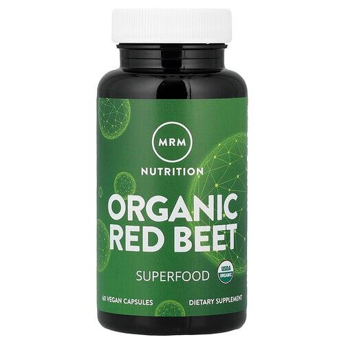 Mrm Nutrition Organic Red Beet 60 Vegan Capsules