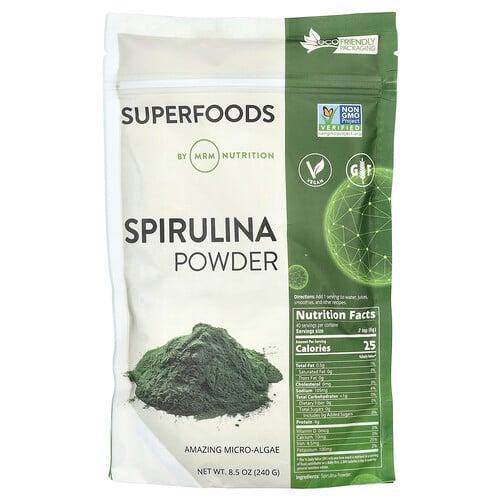 Mrm Nutrition Spirulina Powder 8 5 Oz 240 G