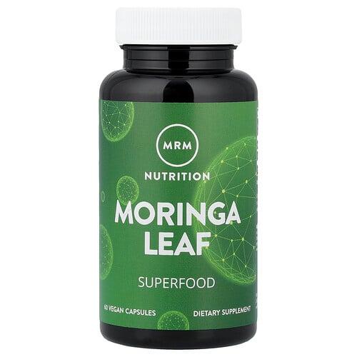Mrm Nutrition Moringa Leaf 60 Vegan Capsules 600 Mg Per Capsule
