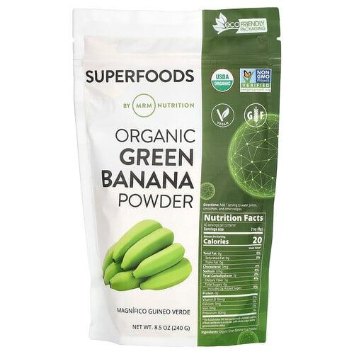 Mrm Nutrition Organic Green Banana Powder 8 5 Oz 240 G