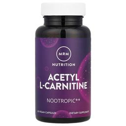 Mrm Nutrition Acetyl L Carnitine 60 Vegan Capsules