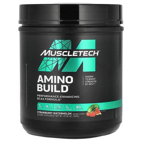 Muscletech Amino Build Strawberry Watermelon 20 92 Oz 593 G