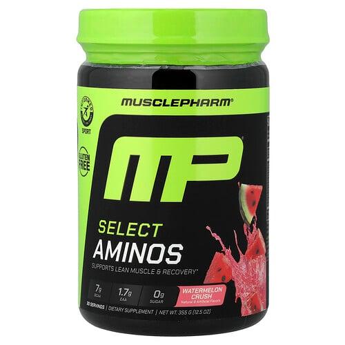 Musclepharm Select Aminos Watermelon Crush 12 5 Oz 355 G
