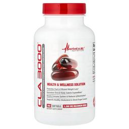 Metabolic Nutrition Cla 3000 90 Softgels 1 000 Mg Per Softgel