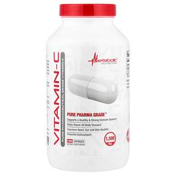 Metabolic Nutrition Vitamin C 180 Capsules 750 Mg Per Capsule