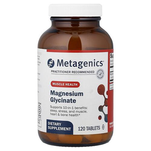 Metagenics Magnesium Glycinate 100 Mg 120 Tablets