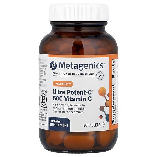 Metagenics Ultra Potent C 500 Vitamin C 90 Tablets
