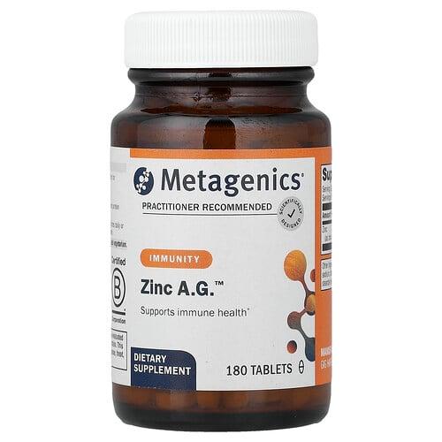 Metagenics Zinc A G 180 Tablets 20 Mg Per Tablet