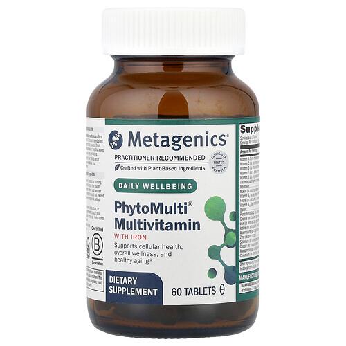 Metagenics Phytomulti Multivitamin With Iron 60 Tablets