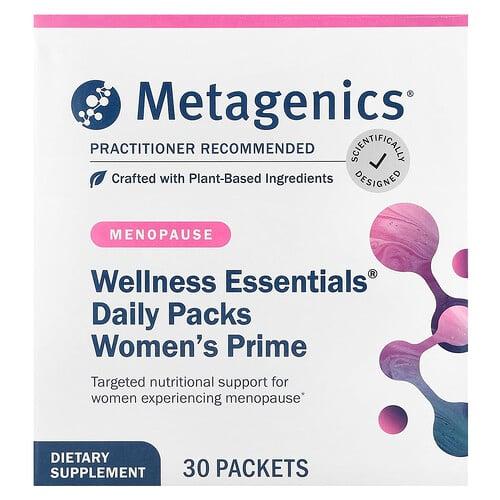 Metagenics Wellness Essentials Daily Packs Women S Prime 30 Packets