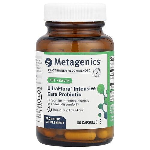 Metagenics Ultraflora Intensive Care Probiotic 60 Capsules 85 Mg 10 Billion Cfu Per Capsule