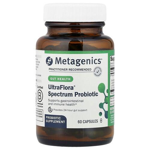 Metagenics Ultraflora Spectrum Probiotic 30 Billion Cfu 60 Capsules