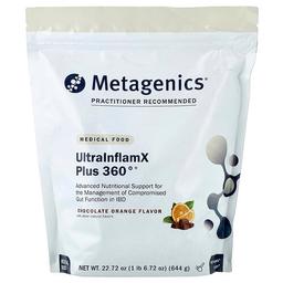 Metagenics Ultralnflamx Plus 360 Medical Food Chocolate Orange 22 72 Oz 644 G