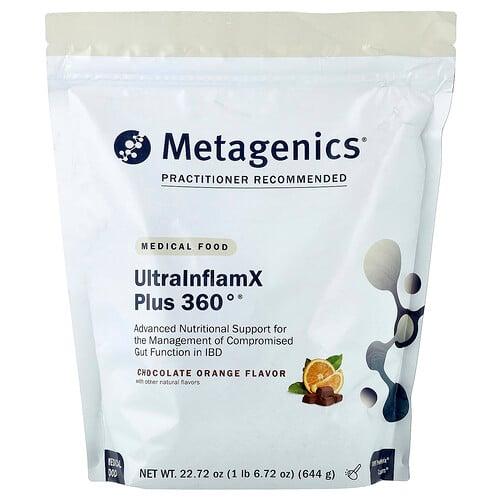 Metagenics Ultralnflamx Plus 360 Medical Food Chocolate Orange 22 72 Oz 644 G