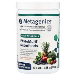 Metagenics Phytomulti Superfoods Tropical Fruit 10 58 Oz 300 G