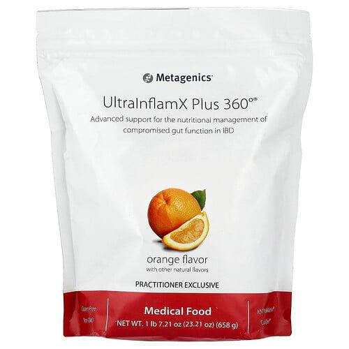 Metagenics Ultralnflamx Plus 360 Medical Food Orange 23 21 Oz 658 G