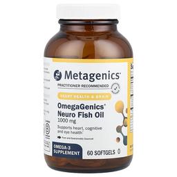 Metagenics Omegagenics Neuro Fish Oil 1 000 Mg 60 Softgels