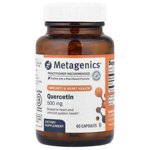 Metagenics Quercetin Immunity Heart Health 500 Mg 60 Capsules