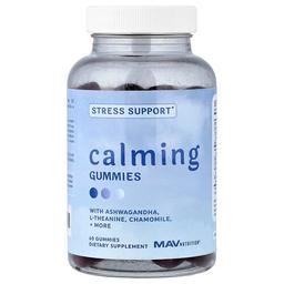 Mav Nutrition Calming Gummies Stress Support 60 Gummies