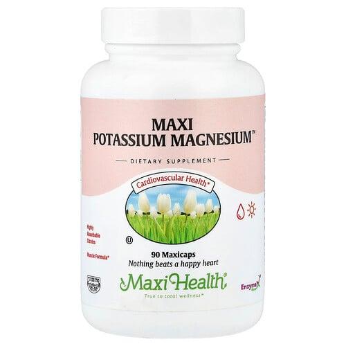 Maxi Health Maxi Potassium Magnesium 90 Maxicaps