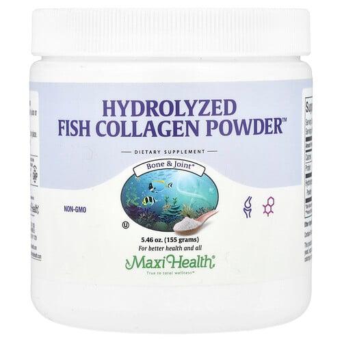 Maxi Health Hydrolyzed Fish Collagen Powder 5 46 Oz 155 G