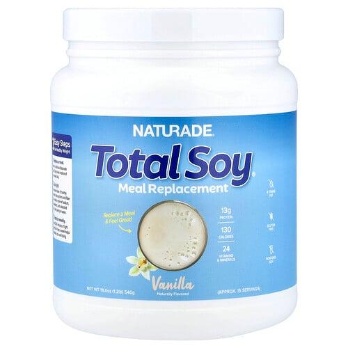 Naturade Total Soy Meal Replacement Vanilla 1 2 Lb 540 G