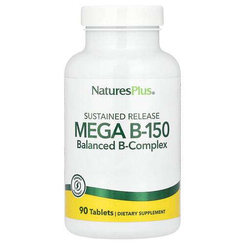 Naturesplus Sustained Release Mega B 150 90 Tablets